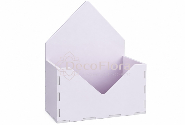 Кашпо КОНВЕРТ розовое 21*10*31см 